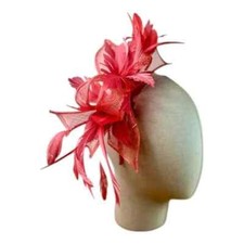 Ladies Feather Fascinator