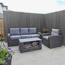 PVC Artificial Bamboo Fencing Screening Panel Roll Fence Privacy Outdoor Garden