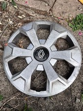 Renault Genuine 16" Alloy Wheel Trim Hub Cap 1 Piece 6 Spokes Silver Trafic MK3