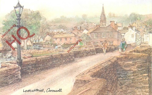 Picture postcard lostwithiel - picture, postcard>>lostwithiel