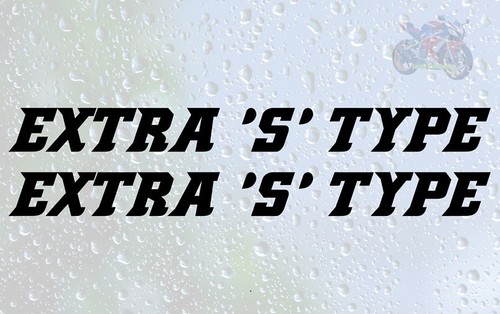 Extra type decal - extra, 2