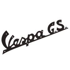Vespa GS Legshield Badge