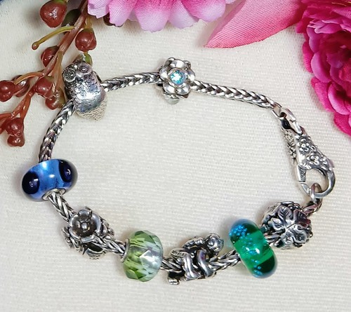 Trollbeads denmark lace flower - denmark,