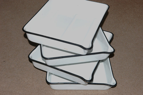 Enamel developing dish set - developing,