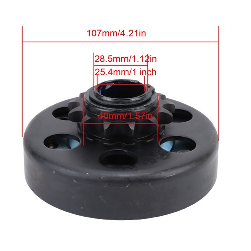 4mm bore centrifugal clutch - 25.4mm,