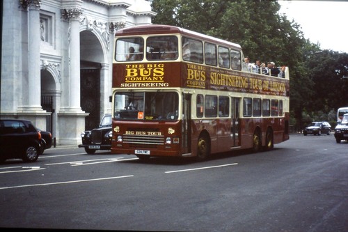 35mm original colour bus slide - original,