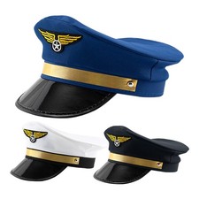Vintage Pilot Captains Hat