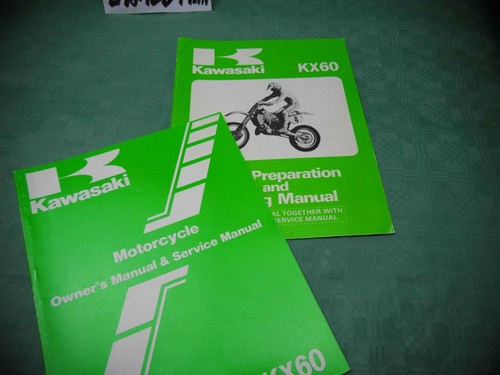 1986 handbook kawasaki kx60 - handbook,