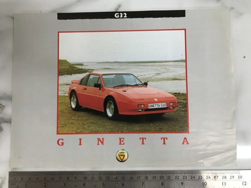 Ginetta g32 single sheet - single,