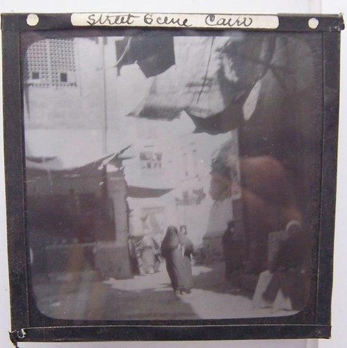 Magic lantern slide - magic,