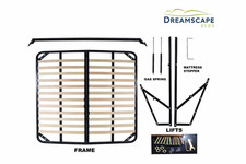 Ottoman Gas Lift Storage Bed