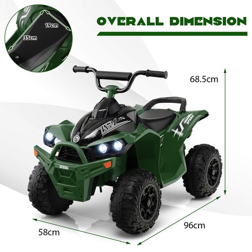 Kids ride atv - on,