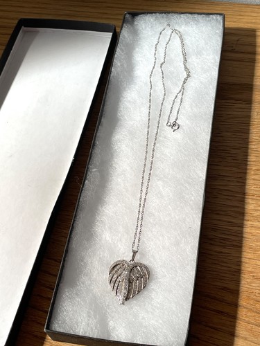 Sterling silver angel wings - silver,