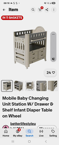 Mobile baby changing unit - baby,