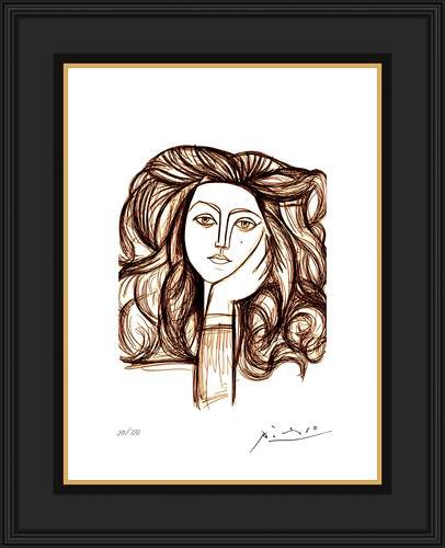 Picasso portrait of - picasso,,