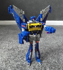 TRANSFORMERS RID Cybertron Voyager SOUNDWAVE - Hasbro 2005 - incomplete but GC