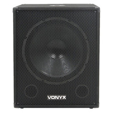 Vonyx SWA18 18" Active Powered DJ Subwoofer 1000W - Deep Bass Performance