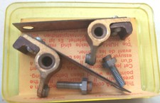 Set ignition contacts, breaker