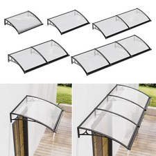 Door Canopy Window Awning Rain Shelter Front Back Porch Outdoor Patio Roof Cover