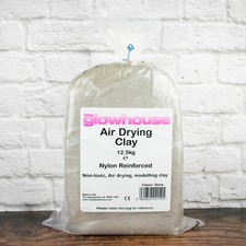 Air Drying Clay 12.5kg Stone Nylon Reinforced Modelling Air Dry Polymer Clay