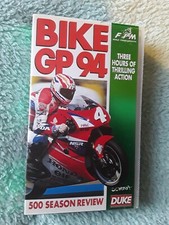1994 Bike GP VHS 500cc Review, Official Duke Video Tape. 