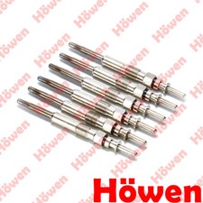 Howen 6X FOR BMW 7 SERIES 730 D E65 3.0 (2003-) DIESEL HEATER GLOW PLUGS FULL SE