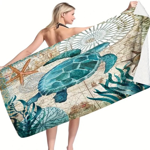 Set two turtle - turtle, towels