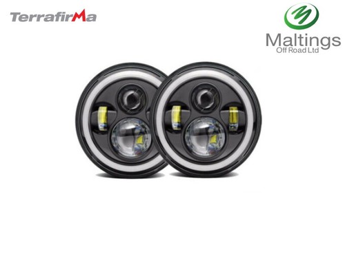 Led headlight set fits - led,
