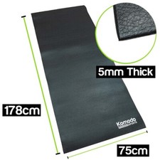 Floor Mat for Gym Equipment and Bicycle Turbo Trainers Protection Cushioned