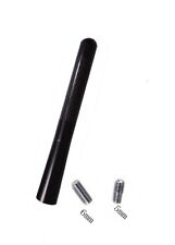 CAR STUBBY SHORT BEE-STING BLACK CARBON FIBRE AERIAL ARIAL ARIEL MAST ANTENNA