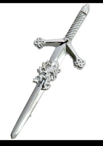 Scottish lion rampant kilt pin - scottish,
