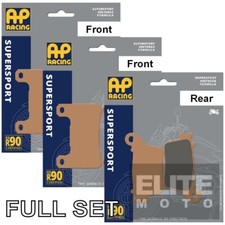 AP Racing Brake Pads To Fit CBR1000RR Fireblade 2017-2022 Full Set