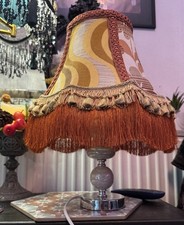 70s Bespoke Lamp Shade Vintage