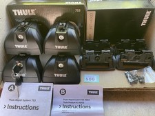 THULE 753 F/pk + THULE  KIT 4003 BMW X5 5 Dr SUV 07-13, 3 Series Touring 10-11