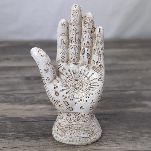 Palmistry hand statue - hand,