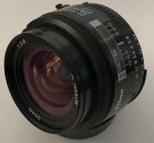 Nikon AF Nikkor 24mm f2.8 wide angle lens