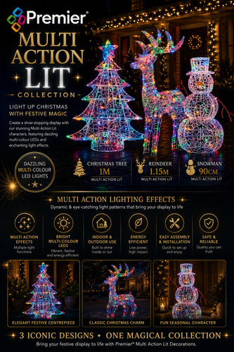 Premier led multi action - multi, lit