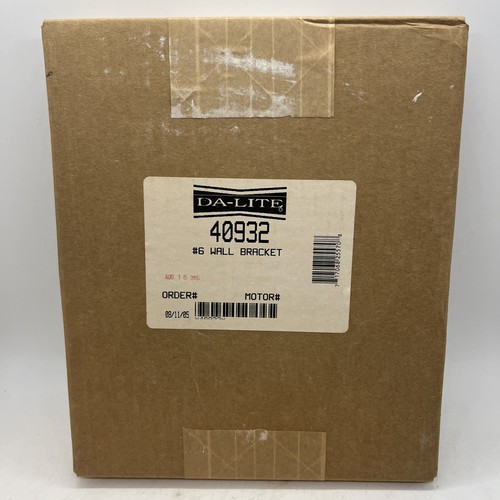 Lite 40932 wall mount - da-lite,