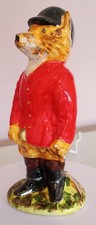 Anita Harris Art Pottery , Gentleman Fox Figure, 14cm Ltd Edition