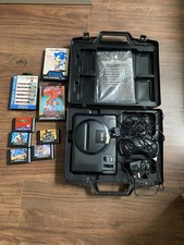 Sega Mega Drive, Control, Power Supply, Tv Lead, Manual And Games In Carry Case