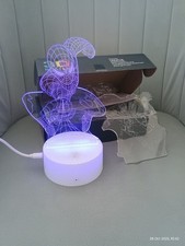 3D Creative LED Visualisation Touch Lamp Spider-Man Colour Changing Night Light