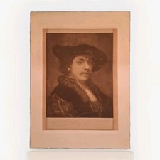 Antique Mezzotint  Engraving