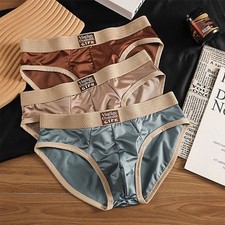 Men Ice Silk Underpants