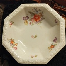 Rosenthal Maria Flowers Large Serving Bowl 8" Excellent Condition