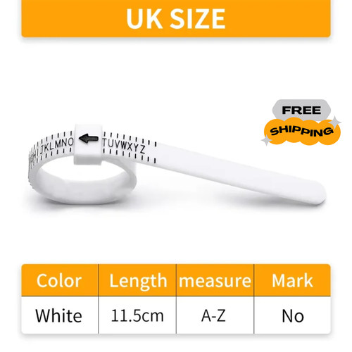 Ring sizer gauge finger - ring,
