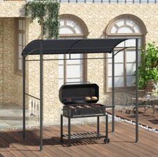BBQ Gazebo 215x150x220  Anthracite Steel S0A3