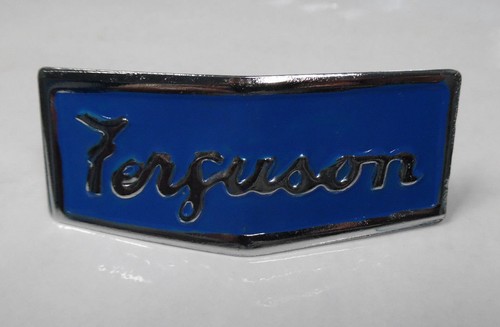 Badge front chrome blue - -,