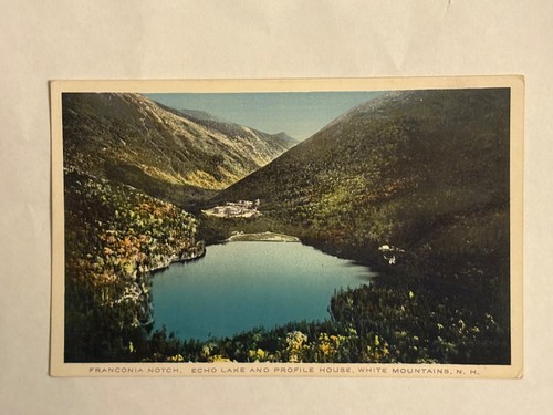 Vtg postcard franconia notch - postcard,