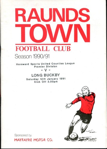 Raunds town long - town, buckby