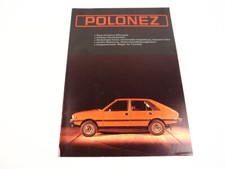 FSO Polonez 1500 Car Brochure